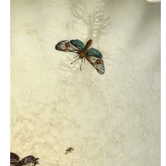 Copeland Spode Aesthetic Movement c. 1870-1890 Chelsea Bird Flower 8 3/8" Plate - Picture 4 of 7